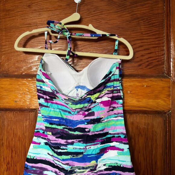 Multicoloured tankini top - Picture 3 of 3